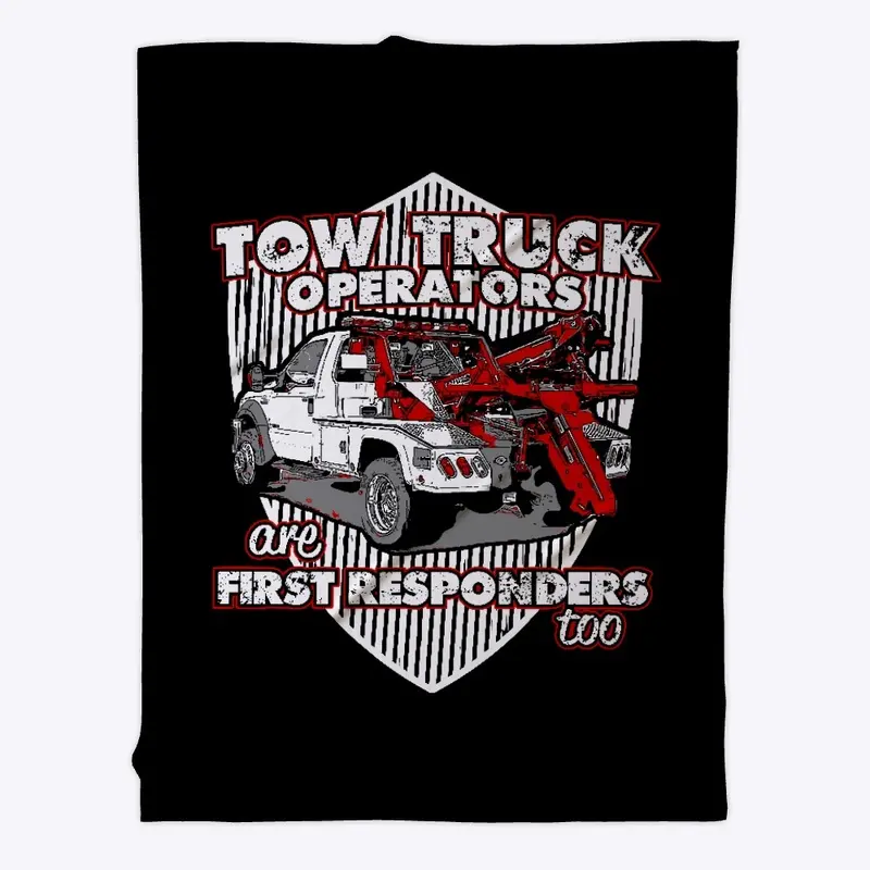 Fleece blanket   first responders